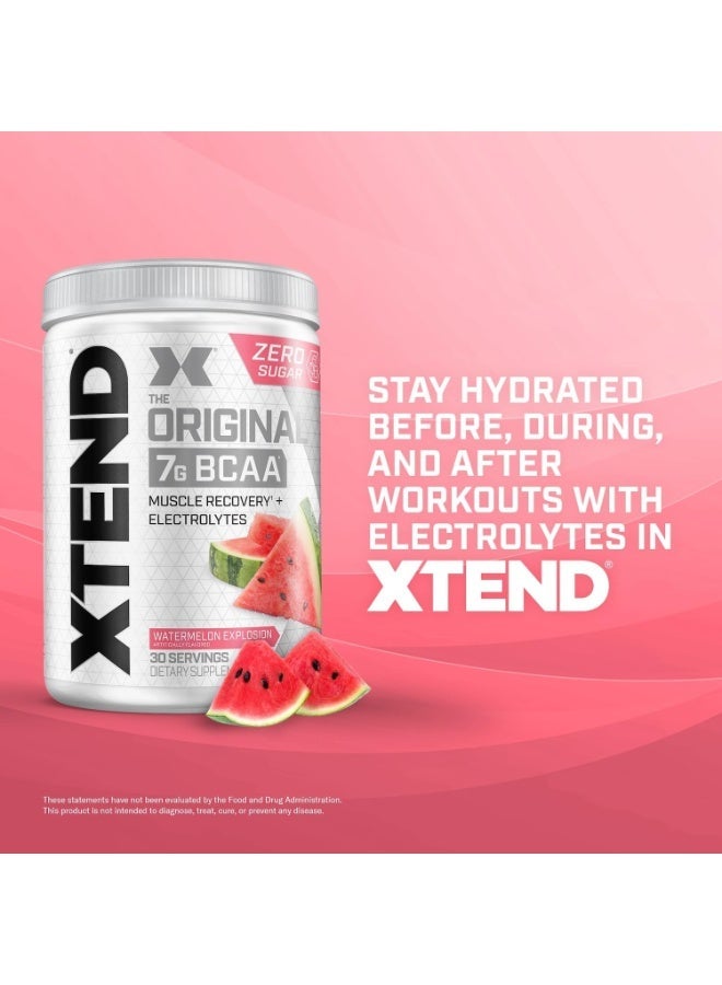 XTEND Original BCAA Powder - Watermelon Explosion - 375gm- 30 serving - Image 3